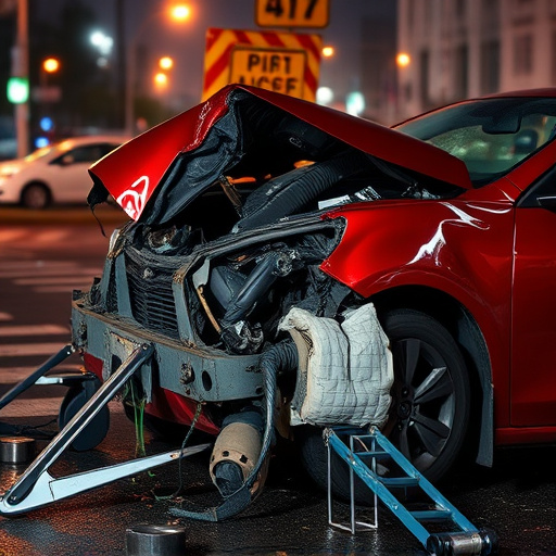 car crash damage
