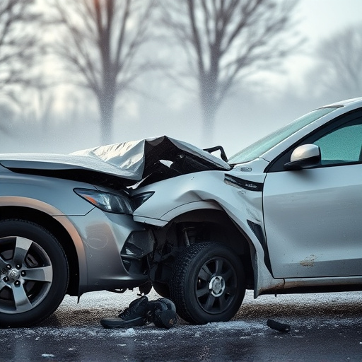 car crash damage