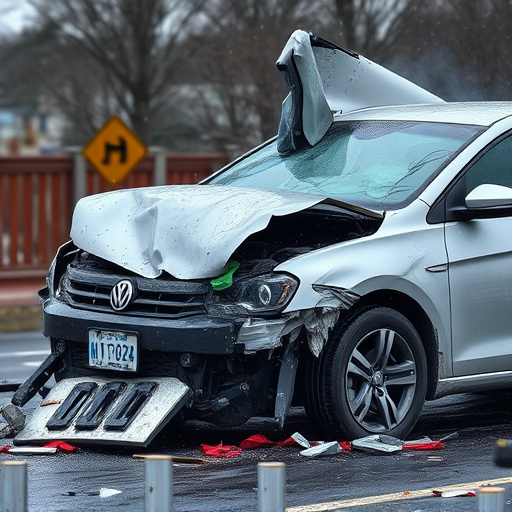 car crash damage