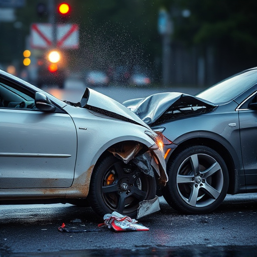 car crash damage