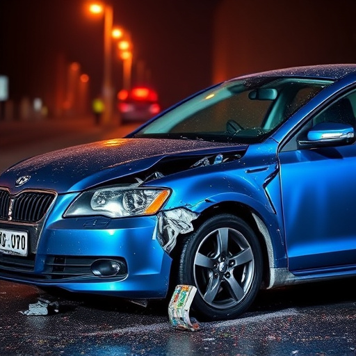 car crash damage