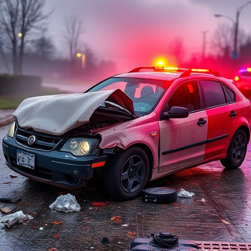 car crash damage