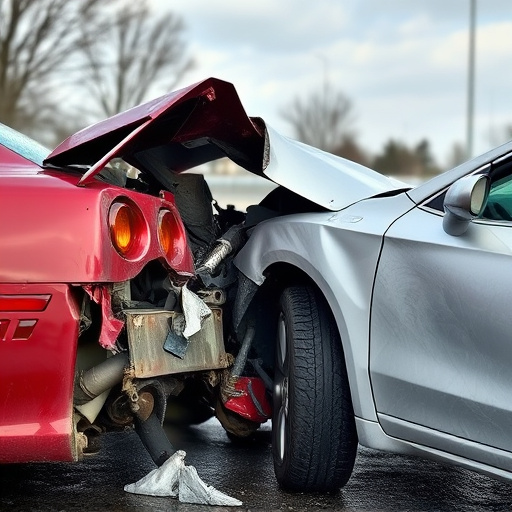 car crash damage