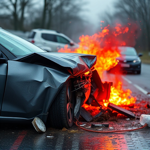 car crash damage