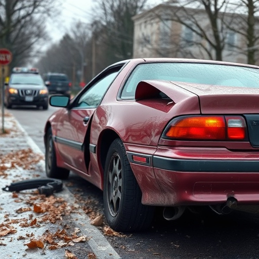 car crash damage