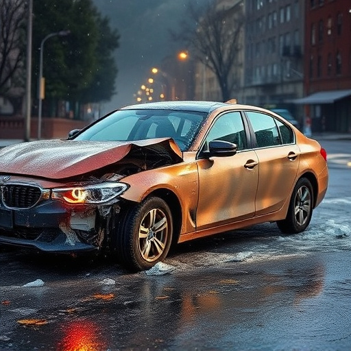 car crash damage