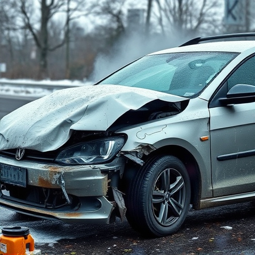 car crash damage