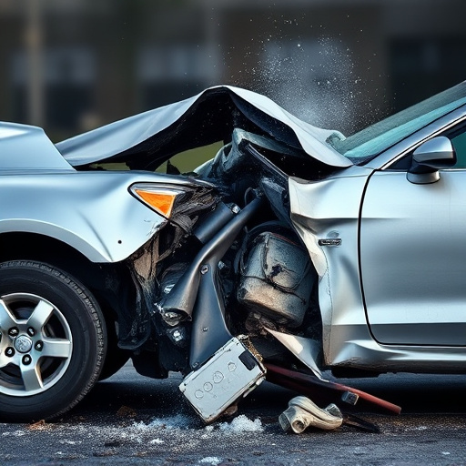 car crash damage