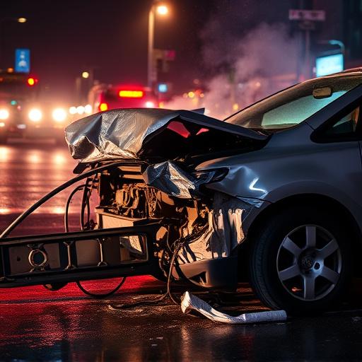 car crash damage