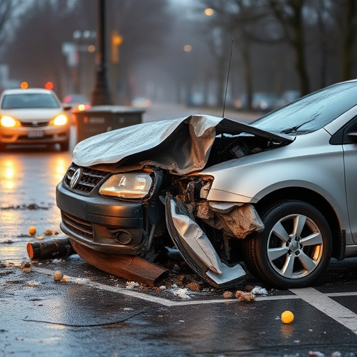 car crash damage