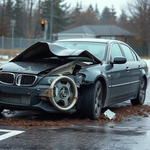 car crash damage