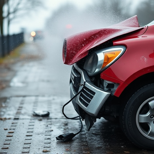 car crash damage
