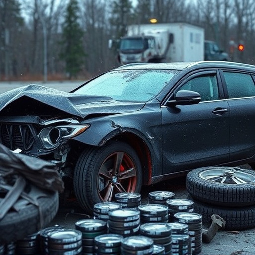 car crash damage