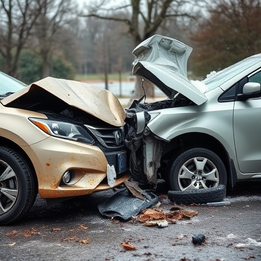 car crash damage