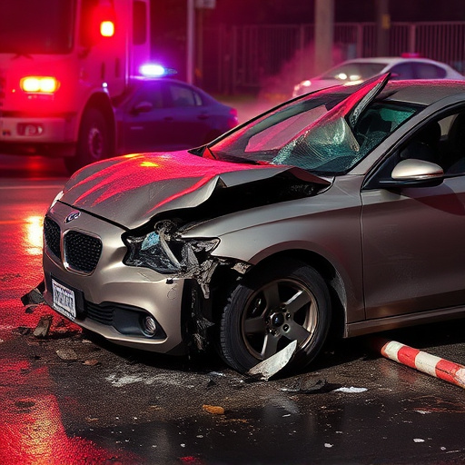 car crash damage