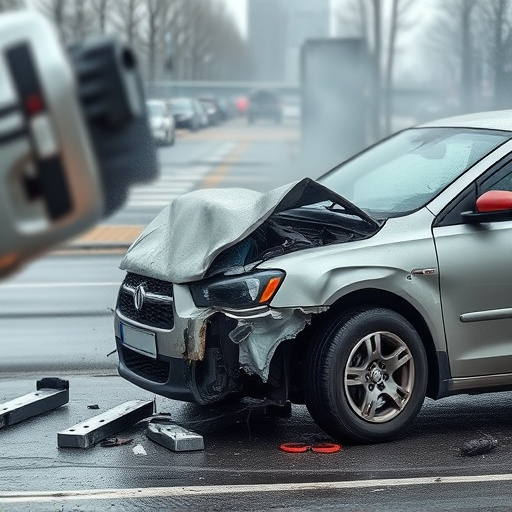 car crash damage