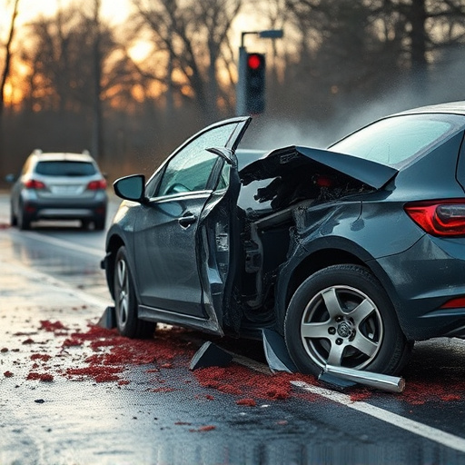 car crash damage