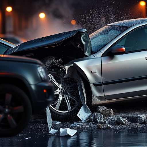 car crash damage