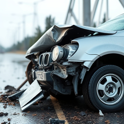 car crash damage