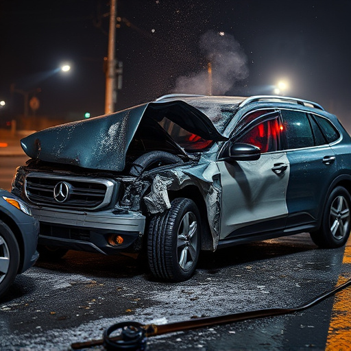 car crash damage