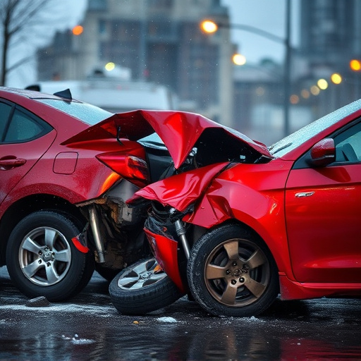 car crash damage