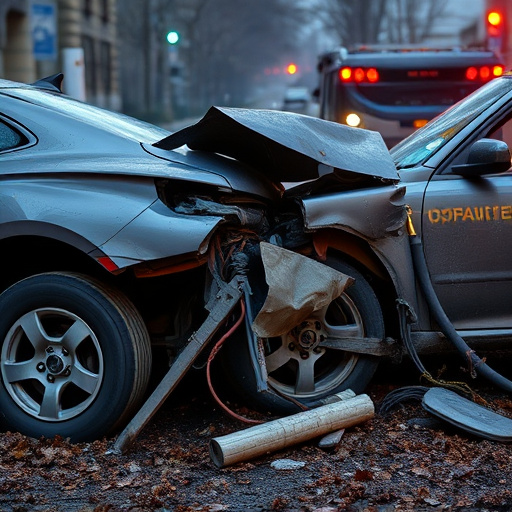 car crash damage