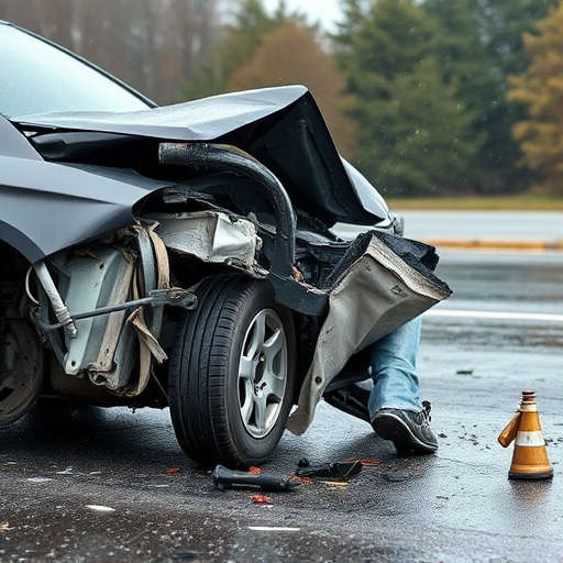 car crash damage