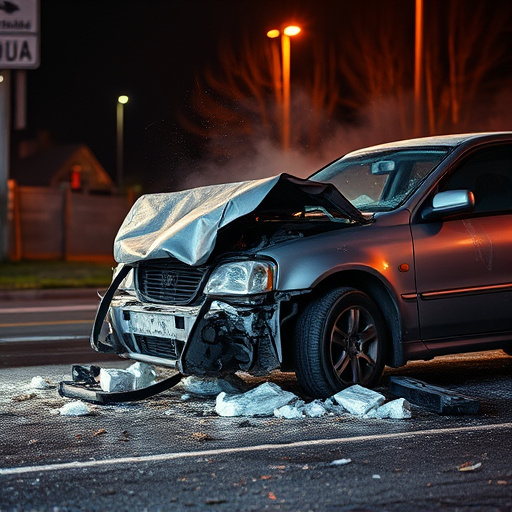 car crash damage