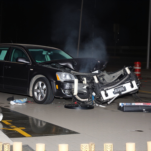 car crash damage
