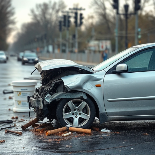 car crash damage