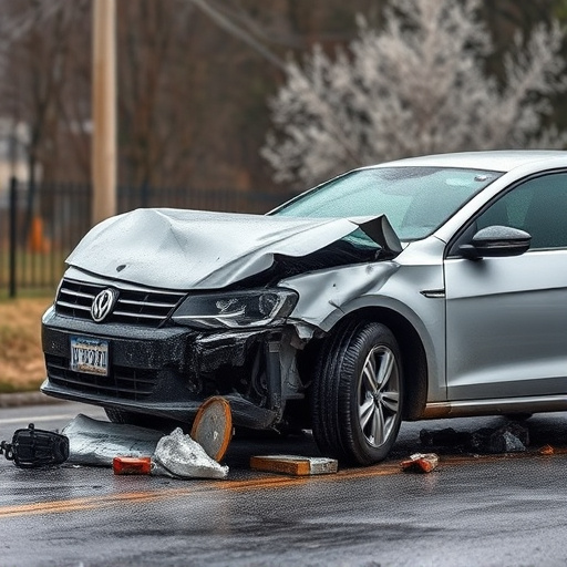 car crash damage