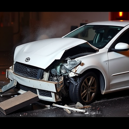 car crash damage