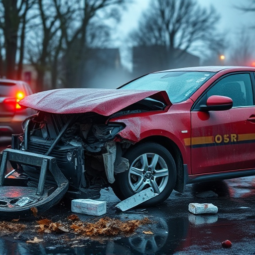 car crash damage