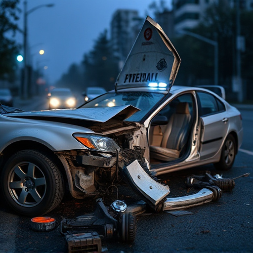car crash damage