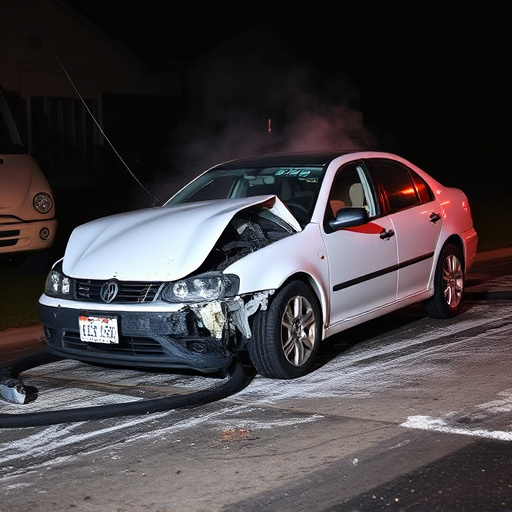 car crash damage