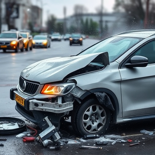 car crash damage