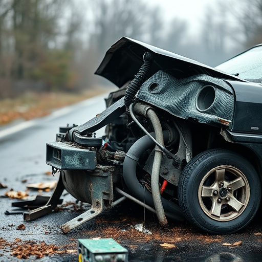 car crash damage