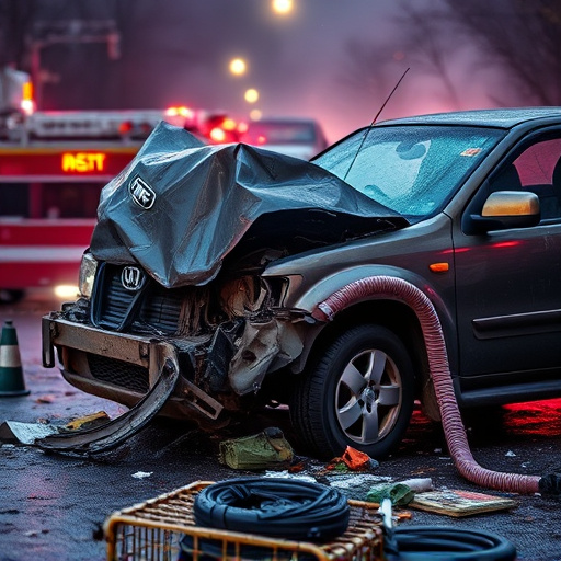 car crash damage