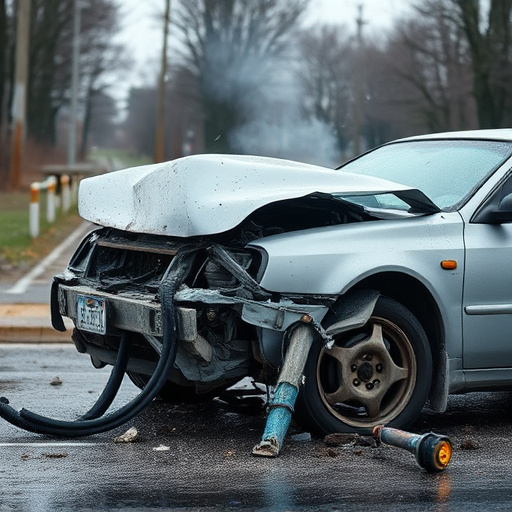 car crash damage
