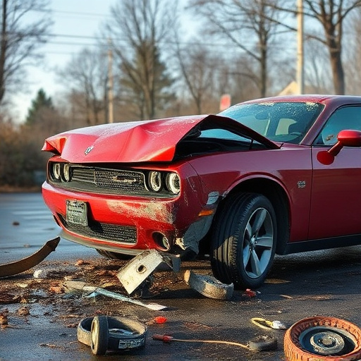 car crash damage