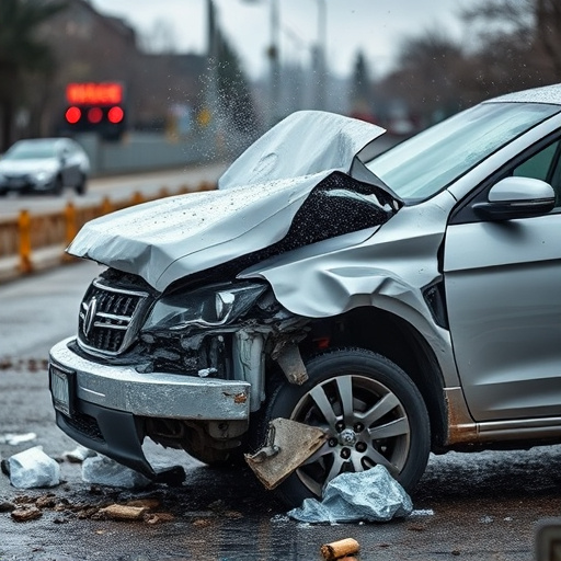 car crash damage