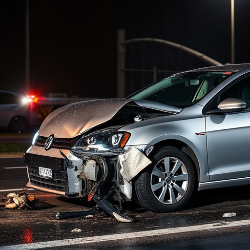 car crash damage