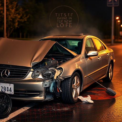 car crash damage