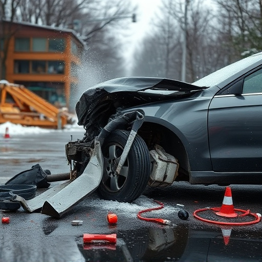 car crash damage