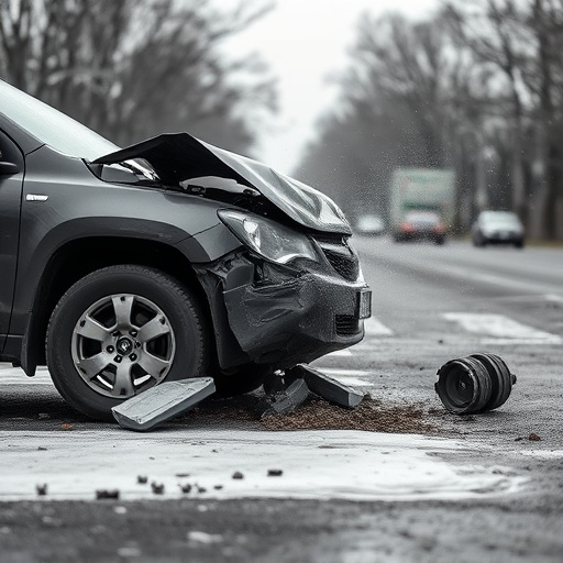car crash damage