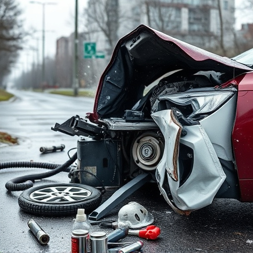 car crash damage