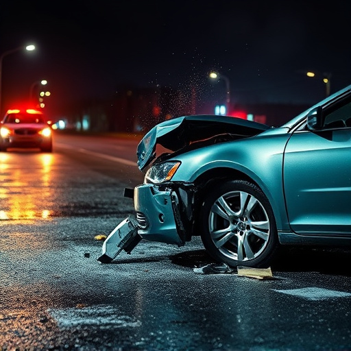 car crash damage