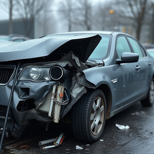 car crash damage