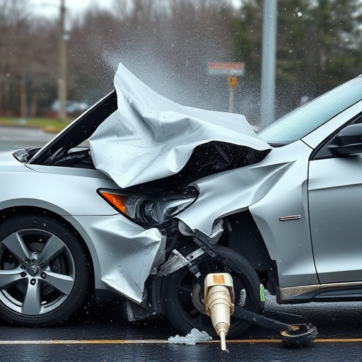 car crash damage