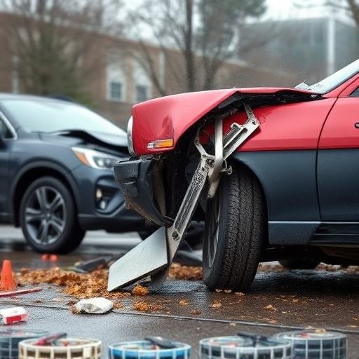car crash damage